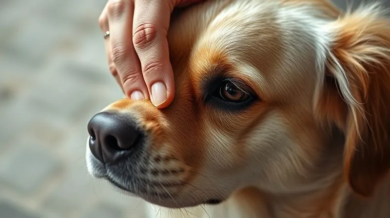 A close-up, photorealistic image of an elderly, gentle human hand gently stroking the head of a senior dog, conveying deep empathy, comfort, and a strong bond. The dog's eyes are soft and trusting. Soft, warm cinematic lighting, sharp focus on the hands and dog's fur, 8K hyper-detailed, professional photography, shot on a high-end DSLR. A close-up, photorealistic image of an elderly, gentle human hand gently stroking the head of a senior dog, conveying deep empathy, comfort, and a strong bond. The dog's eyes are soft and trusting. Soft, warm cinematic lighting, sharp focus on the hands and dog's fur, 8K hyper-detailed, professional photography, shot on a high-end DSLR.