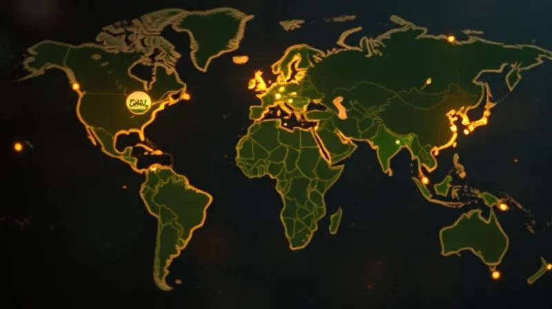 A photorealistic, professional photography, 8K image of a global map with various organic certification logos (USDA Organic, COSMOS, Ecocert, Soil Association) subtly overlaid on their respective regions, connected by glowing lines representing international trade routes for organic products. Cinematic lighting, sharp focus, depth of field blurring the edges of the map, shot on a high-end DSLR. A photorealistic, professional photography, 8K image of a global map with various organic certification logos (USDA Organic, COSMOS, Ecocert, Soil Association) subtly overlaid on their respective regions, connected by glowing lines representing international trade routes for organic products. Cinematic lighting, sharp focus, depth of field blurring the edges of the map, shot on a high-end DSLR.