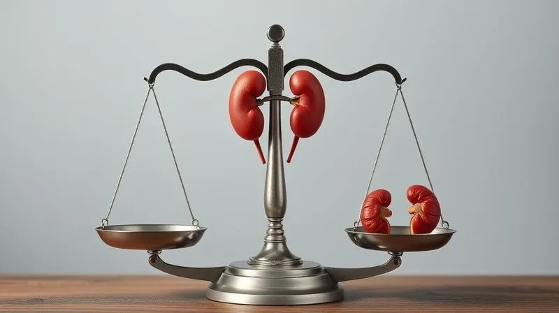 A photorealistic, professional photography image of a balanced scale with muscle mass on one side and kidney health on the other, symbolizing the delicate balance in senior dog nutrition. The scale is perfectly balanced, with soft, cinematic lighting, sharp focus, and a shallow depth of field. 8K hyper-detailed, shot on a high-end DSLR. A photorealistic, professional photography image of a balanced scale with muscle mass on one side and kidney health on the other, symbolizing the delicate balance in senior dog nutrition. The scale is perfectly balanced, with soft, cinematic lighting, sharp focus, and a shallow depth of field. 8K hyper-detailed, shot on a high-end DSLR.